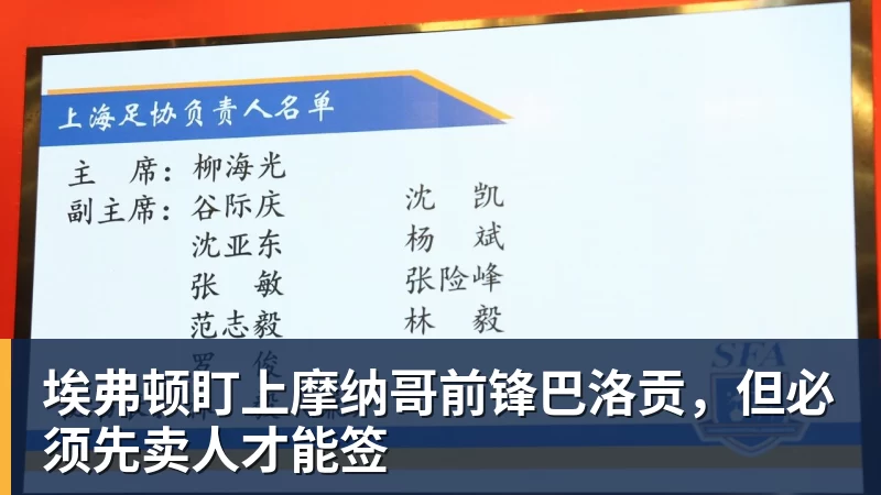 好博体育埃弗顿盯上摩纳哥前锋巴洛贡，但必须先卖人才能签